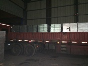 我公司向安徽淮南某工地交付一批热镀锌钢格板